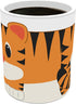 Morphing Mugs Cartoon Tiger - One 11 oz Color Changing Heat Sensitive Ceramic Mug – Image Revealed When HOT Liquid Is Added!...