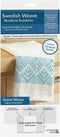 Swedish Weave Towel Kit, Ocean Waves Blue, traditional swedish weaving, huck weaving, swedish weaving patterns, swedish weave fabric, swedish weav...