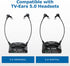 TV · EARS Replacement Battery Original & Digital Headsets - Reliable Power Source for Your Headsets - Rechargeable Long-Lasting Battery up to 6 Ho...