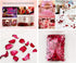 100 Grams Natural Real Red Rose Flower Petals Dried Rose Petals Real Flower Dry Red Rose Petal for Foot Bath Body Bath SPA Wedding Confetti Decora...