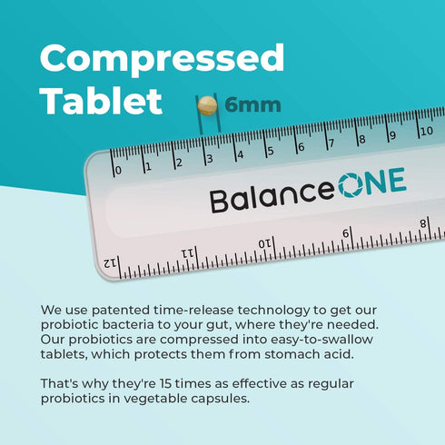 Balance ONE Time-Release Kids Probiotic – Up to 15x Better Survivability – 3 Billion CFU – Gut & Digestive Support for Children – Sugar Free, Easy...