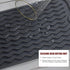 Silicone Dish Drying Mat for Multiple Usage, Easy clean, Eco-friendly, Heat-resistant Dish Drainer Mat for Kitchen Counter,Sink,Refrigerator or Dr...
