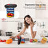 One-Touch Electric Can Opener Easy Open Any Can Sizes with Smooth Edge, Hands Free Battery Operated Electric Can Openers for Kitchen, Kitchen Gadg...