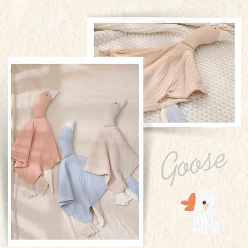 insular Baby Lovey Blanket for Boys and Girls, Muslin Cotton Security Blanket for Babies, Soft Breathable Lovie Soothing Towel for Newborn and Inf...