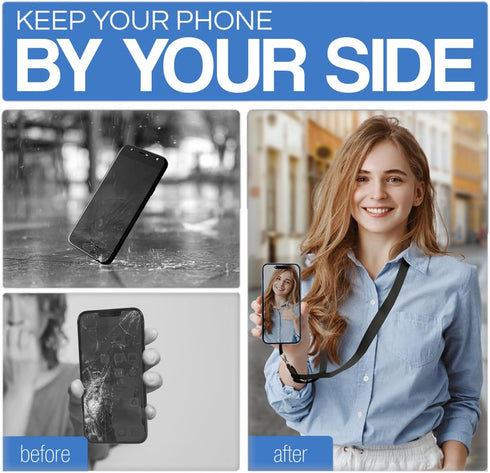 Cell Phone Lanyard Crossbody Phone Strap Phone Lanyards For Around The Neck - Travel Essentials For Women Cruise Must Haves Phone Case With Lanyar...