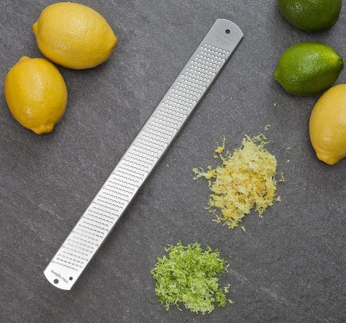 Microplane Twin-Pack: Durable 12" Stainless Citrus Zester with Cover for Kitchen...