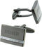 Gunmetal Usher Cufflinks with Mother of Pearl Cuff Links for Wedding Party Attire with Travel Presentation Gift Box...