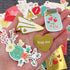 120pcs Scrapbook Stickers Cardstock Stickers Love Stickers Decorative Masking Stickers for Personalize Laptop Scrapbook Daily Planner and Crafts...