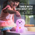 Lumipets Remote Control Silicone Night Light for Kids - Puppy Design with 9 Soft Colors & Sleep Timer - Rechargeable, Battery-Operated Lamp for Be...