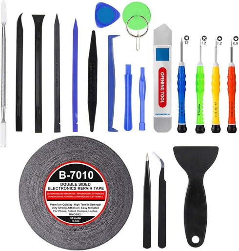 MMOBIEL 21 in 1 Professional Screwdriver Repair Opening Tool Kit for Various Smartphones/iPad/PC and Notebook Types...