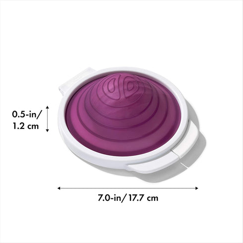 OXO Good Grips Cut & Keep Reusable Silicone Onion Saver...
