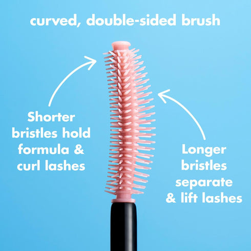 e.l.f. Lash 'N Roll Mascara, Curling Mascara For Visibly Lifted Lashes, Lifts & Separates Lashes. Long-Lasting Formula, Vegan & Cruelty-Free, Pitc...