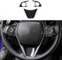 for 2018 2019 2020 2021 Toyota Camry ABS Accessories Steering Wheel Panel Cover Fit for Carmy Interior Trims Carbon Fibre...