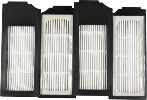 HQRP 4-Pack Robot Vacuum Cleaner Filter Replacement For Ecovacs Deebot X1 Omni / X1e OMNI / X1 Plus / X1 Turbo...