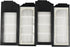 HQRP 4-Pack Robot Vacuum Cleaner Filter Replacement For Ecovacs Deebot X1 Omni / X1e OMNI / X1 Plus / X1 Turbo...