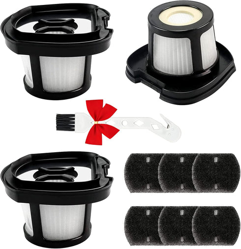 3 Pack Handheld Vacuum Filter for Bissell Pet Hair Eraser Lithium Ion Hand Vacuum filter Replacement 2390 2390A 2389 2579 2284W Replaces 1614203 1...