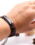 LNKRE JEWELRY Fashion Leather Criss Cross Bracelet Religious Christian Adjustable Wrap Bangle...