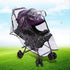 GOTOTOP Baby Stroller Cover PVC Universal Waterproof Baby Stroller Rain Cover Dust Wind Shield Pram Accessory 21.7 x 29.5 x 15.7inch...
