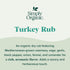 Simply Organic Turkey Rub, Certified Organic | 2.43 oz...