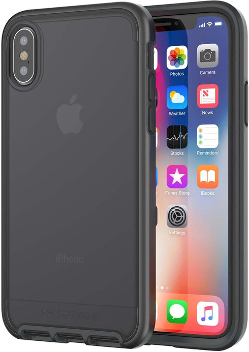 Tech21 Evo Elite Phone Case for Apple iPhone X - Black...