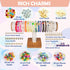 Clay Beads 7200 Pcs 2 Boxes Bracelet Making Kit - 24 Colors Polymer Clay Beads for Bracelet Making Set - Jewelry Making kit Supplies and Charms - ...