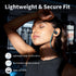 Wireless Headphones Bluetooth 5.3 Headphones with 16 Hours Playtime, Over-Ear Stereo Bass Earphones with Earhooks Headset, Sports Earbuds with Sto...