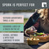 Light My Fire Spork Original 3-in-1 Camping Spoon Fork Knife Combo Reusable Travel & Camping Utensils Lunch Spork Outdoor Backpacking Hiking Picni...