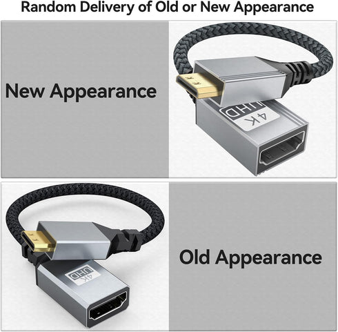 Mini HDMI to HDMI Adapter, 4K HDMI Female to Mini HDMI Male Cable Adapter Compatible for Raspberry Pi W, DSLR Camera, Graphics Card, Laptop, HDTV,...