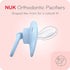 NUK Orthodontic Pacifiers, Boy, 0-6 Months, 2-Pack...