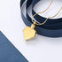 constantlife Cremation Jewelry for Ashes, My Best Friend Heart Shape Memorial Urn Necklace Stainless Steel Crystal Pendant Ashes Holder Keepsake...