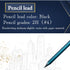 SUN-STAR Stationery S4482662 Metal Pencil, Metacil, Metallic Blue, Pencil Lead Color: Black F #2 1/2 (with Authentic Hologram Sticker United State...