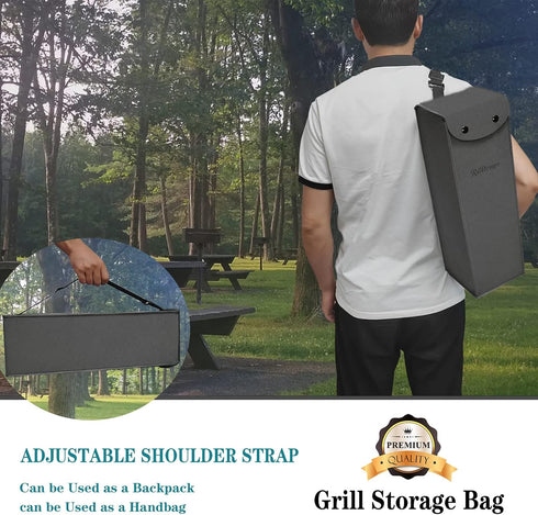 Grill tool bag?BBQ tool storage?Grilling Bags for Outdoor Grilling, Grill tool storage? BBQ tool bag? grill utensil storage,Foldable Grill Bag for...