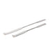 Stainless Steel Double Ended Micro Lab Spatula Sampler, Square & Round Angled End - Chattaway Style (8")...