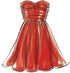 McCall Pattern Women's Fully Lined Evening and Cocktail Dress, Sizes 6-14 Sewing Pattern...