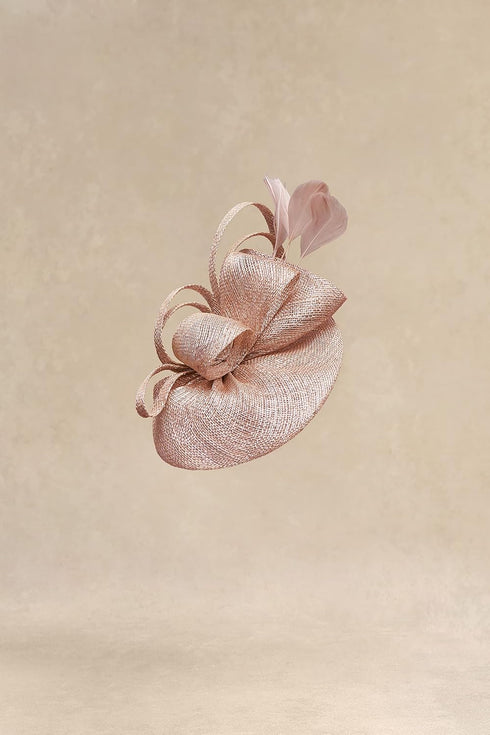 BABEYOND Women's Pillbox Fascinator Hat Kentucky Derby Hat Feather Fascinator Headband Tea Party Fascinator Hat for Cocktail...