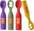 Baby First Spoons Set (4 Pack),Pre-Spoon Feeding Utensil for Kids Aged 6+ Months,Baby Led Weaning (BLW) Teething Spoon-Self Feeding,Silicone Toddl...