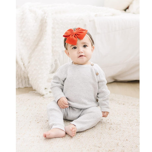 Prohouse 30 PCS Big Bows Baby Nylon Headbands Hairbands Hair Bows Elastics for Baby Girls Newborn Infant Toddler Child Hair Accessories...