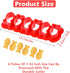 Mini Gold Fish Cracker Cutter Set GoldFish Cracker Cookie Cutter Tiny Fish Cookie Cutters Mini Plastic Fish Biscuit Cutter for Tiny Treats Fish Sh...