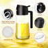 Oil Dispenser for Kitchen, 2 In 1 Oil Sprayer for Cooking, 16oz Olive Oil Dispenser Bottle, Glass Oil Sprayer And Dispenser for Cooking, Kitchen, ...
