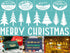 Christmas Silkscreen Stencils Reusable Silk Screen Transfers Mesh Adhesive Stencil Paint Gnome Stencil for Painting On Wood/t-Shirt/Wall, Holiday ...