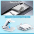 Fast Wireless Charger for Samsung - 2 in 1 Foldable Travel Charging Station, Compatible with Samsung Galaxy Z Flip 6/5/4 and Motorola Razr+ (Adapt...