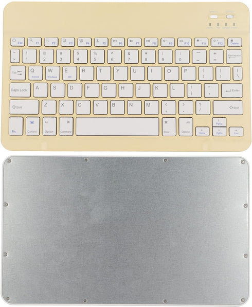 Hilitand Bluetooth Keyboard,Universal Compact Ergonomic Mobile Phone/Tablet/Laptop/PC Typewriter,for Android/iOS/Windows(Yellow)...