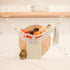 Hanging Fruit Hammock Under Cabinet Hanging Basket Includes Hooks - Macrame Bohemian Hanging Banana Vegetable Hammocks Kitchen Storage Counter Spa...