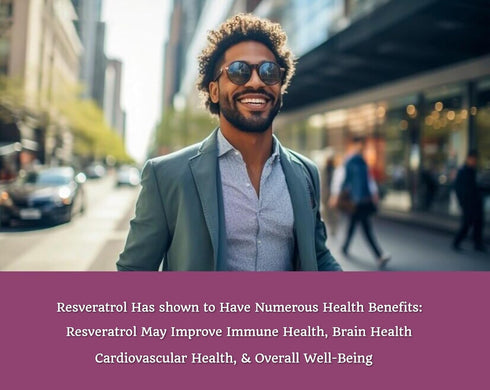 Antioxidant Support with Resveratrol, Potent Antioxidant, Heart Health Support, Immune Support, Promotes Brain Health, Joint Support, 60 Capsule...