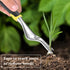 Weed Puller Hand Weeder Tool for Garden, Bend-Proof Leverage Base with V-Shaped Forks for Easy Weed Removal & Deeper Root Digging, Weeding Digger ...