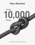 Anker USB C to C Charger Cable (240W, 6ft), Bio-Braided for iPhone 15/15 Plus/ 15 Pro/ 15 Pro Max, MacBook Pro 2020, iPad Pro 2020, iPad Air 4, Sa...