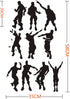 Game Wall Decal Wall Sticker Poster Dancing Decal Nursery Boys Room Wall Vinyl Decal Game Stickers(13.8" x 22.8")...