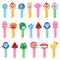 ASTARON 20 Pcs Cartoon Charger Cable Protectors USB Charger Cable Saver Silicone Flexible Cable Wire Protectors for Most Cellphone Data Lines Phon...