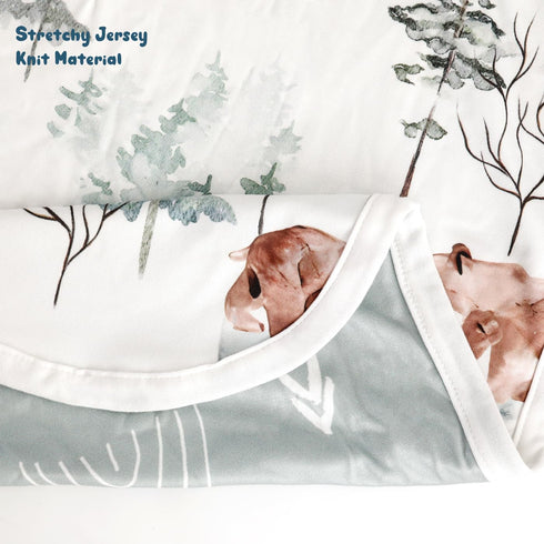GRSSDER Baby Blankets Super Soft Jersey Knit Swaddle Blanket for Baby Girls and Boys, Double Layer Receiving Blankets 34 x 44 Inches Extra Large f...