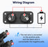 Cigarette Lighter Socket 12 Volt Plug,Qidoe Dual Quick Charger3.0 and PD 20W Waterproof 12 Volt USB Outlet with 150W 12V Cigarette Socket Panel fi...